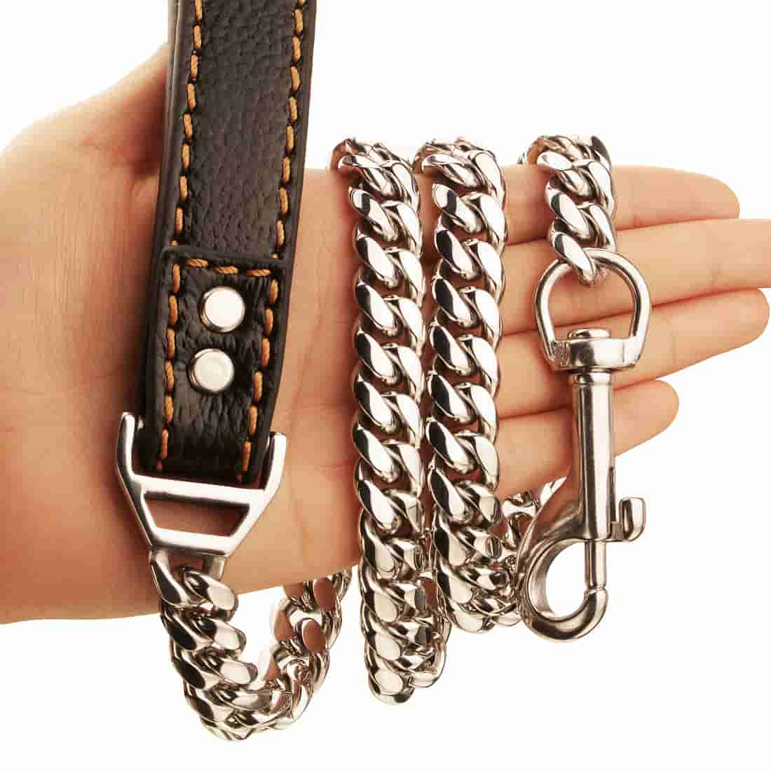 14mm Pet Cuban Chain Leash