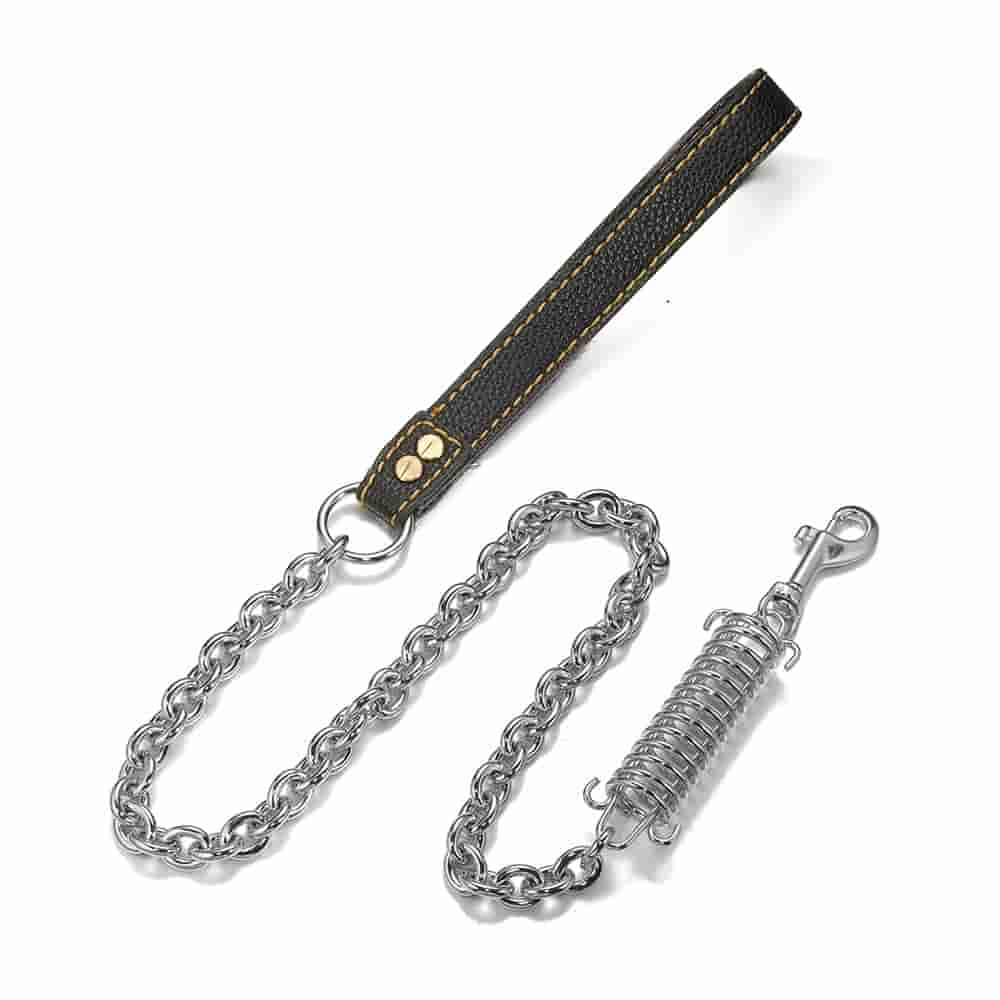 Dog Leash Explosion-Proof Spring Buffer Traction Rope