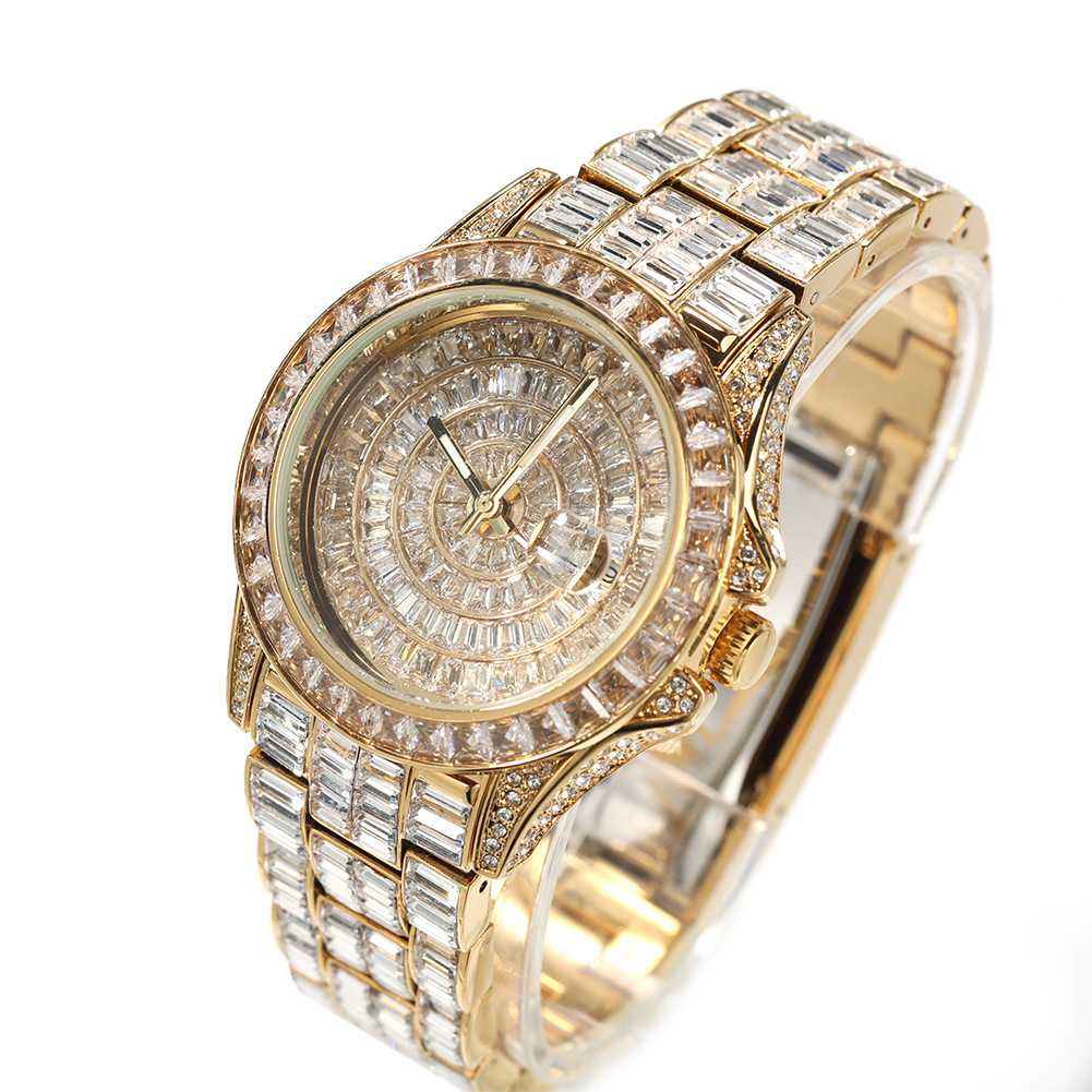 Stylish Diamond Bling-Bling Ice Watch