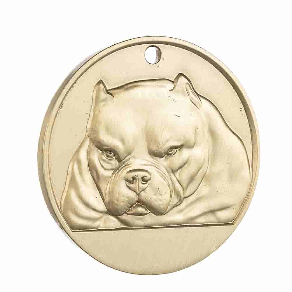 Dog Tag Pure Copper Pet Dog Identity Tag Dog Tag Bulldog Labrador