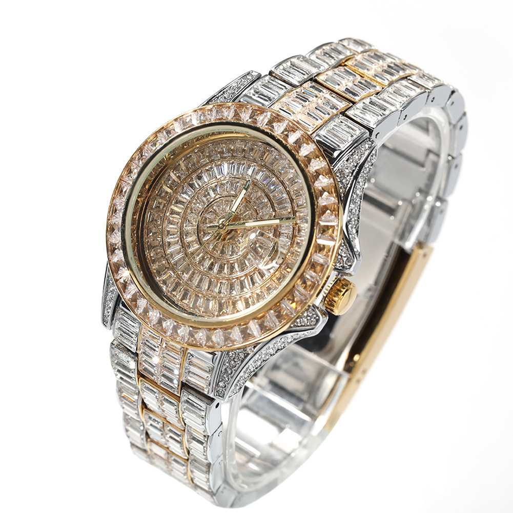 Stylish Diamond Bling-Bling Ice Watch