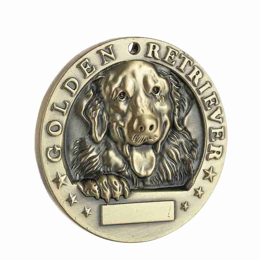 Dog Tag Pure Copper Pet Dog Identity Tag Dog Tag Bulldog Labrador