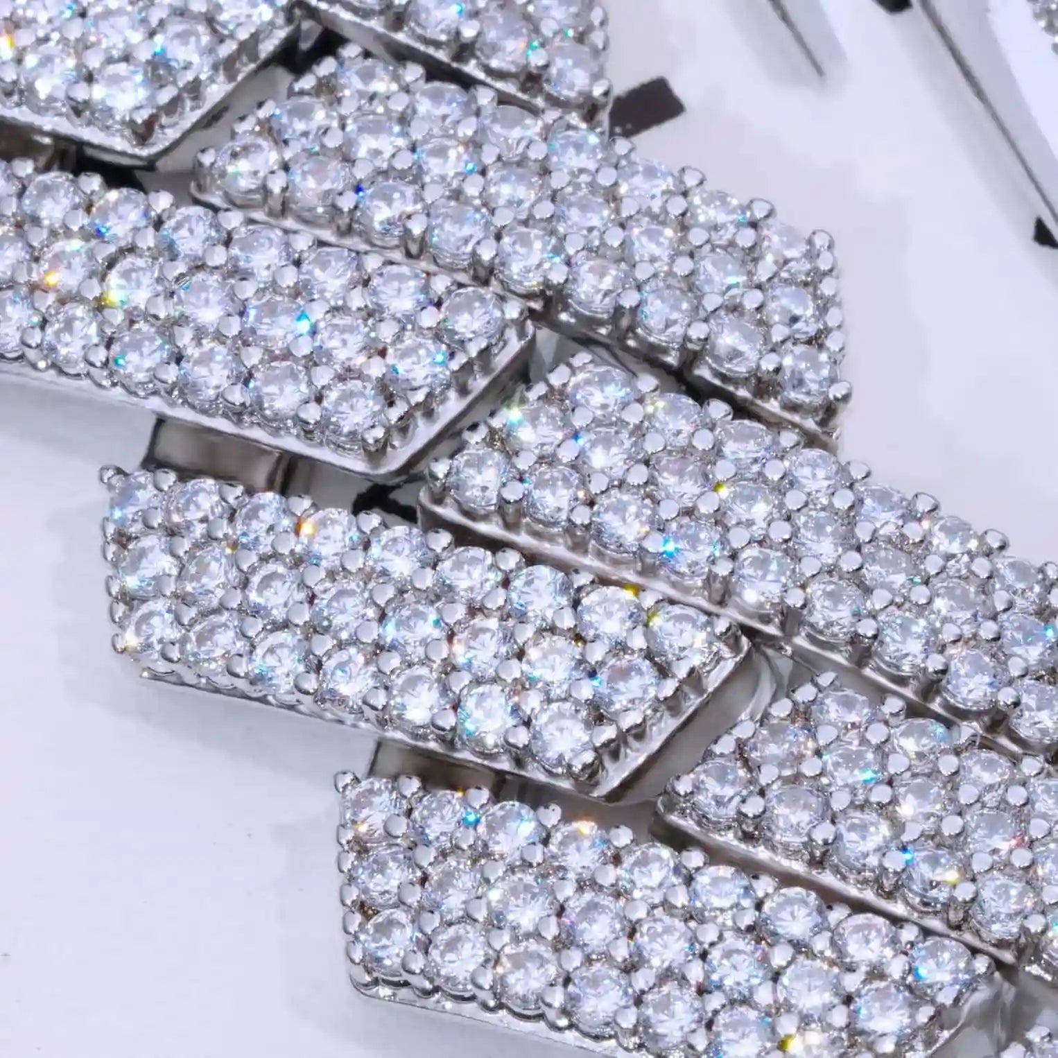 20mm Extended Clasp Prong Cuban Chain - TONGSHOP