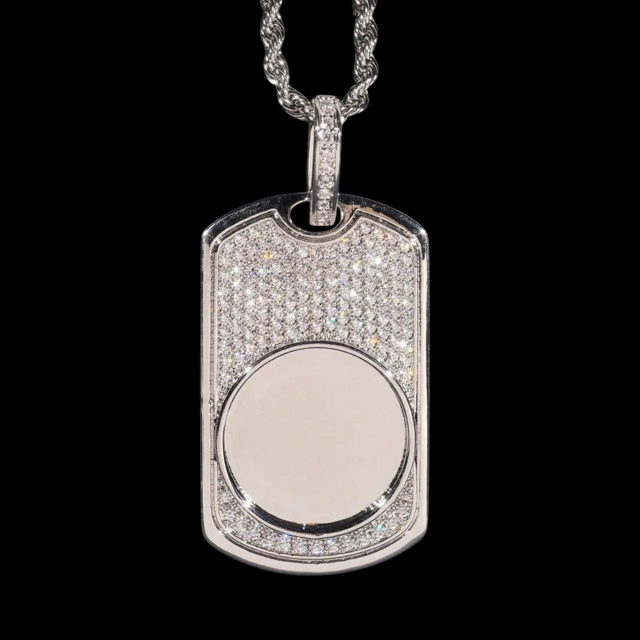 3D Customized Photo Dog Tag Pendant - 30mm