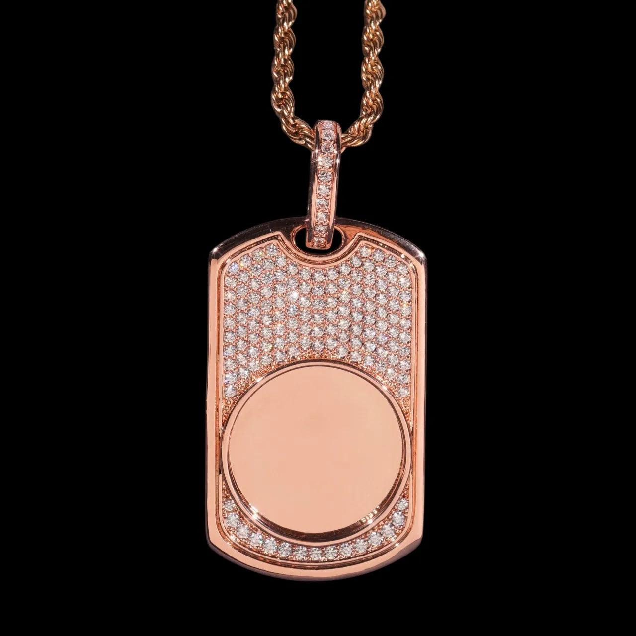 3D Customized Photo Dog Tag Pendant - 30mm