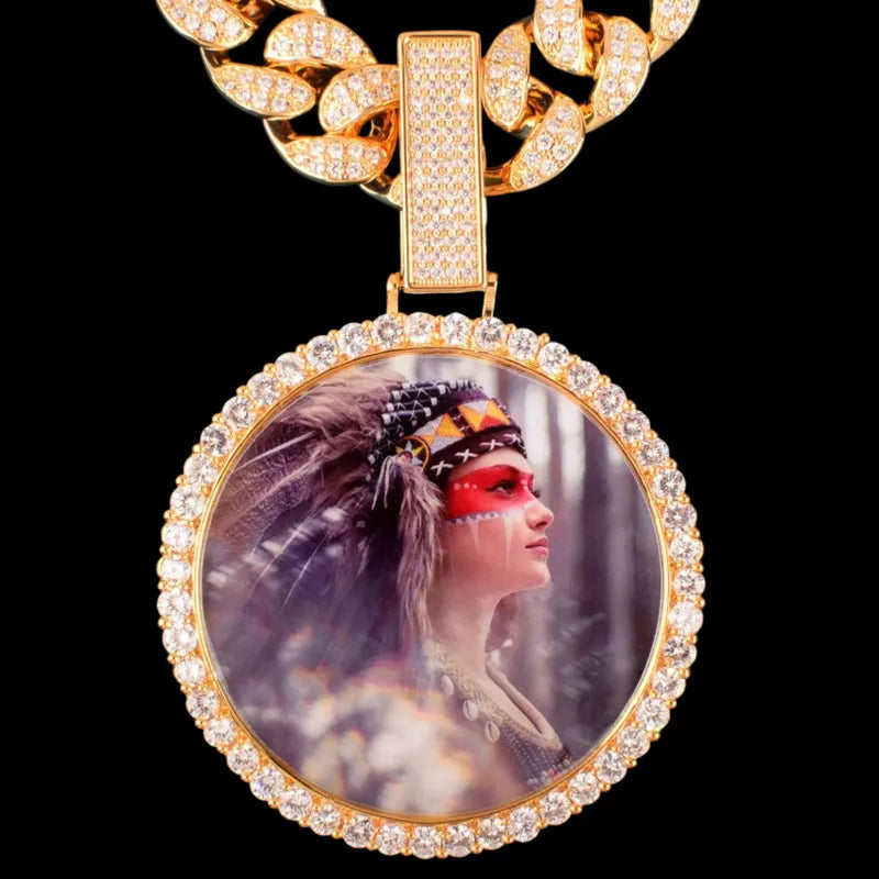 3D Photo Customized Pendant - 70mm
