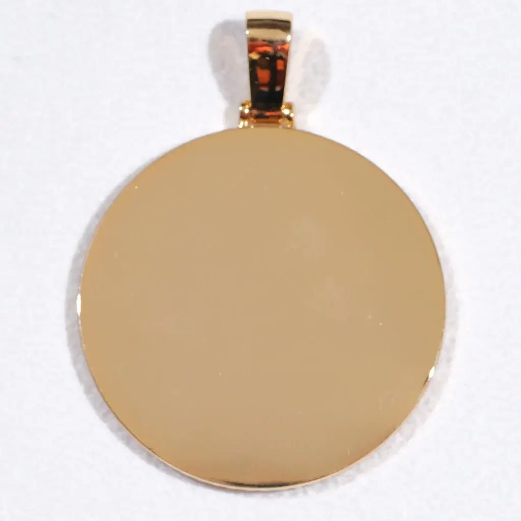3D CIRCLE CUSTOM PICTURE PENDANT - TONGSHOP