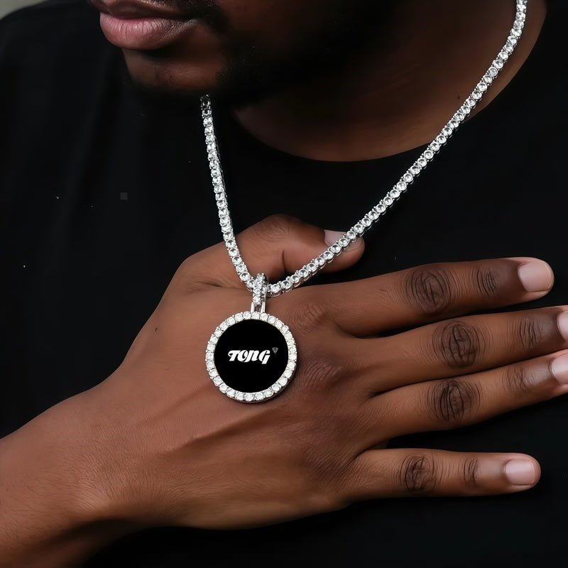 3D CIRCLE CUSTOM PICTURE PENDANT SMALL SIZE - TONGSHOP / /