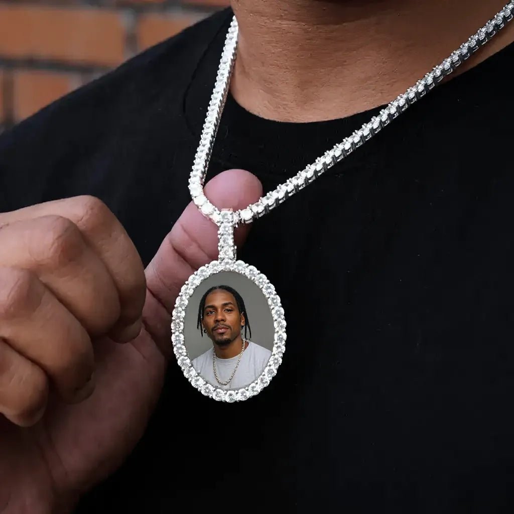 3D OVAL CUSTOM PICTURE PENDANT - TONGSHOP