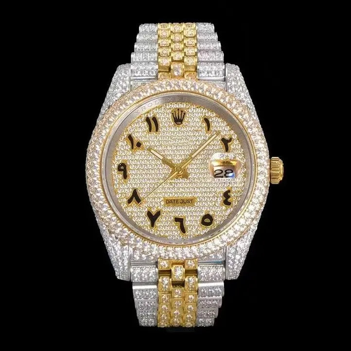 41mm Luxury VVS Moissanite Watch