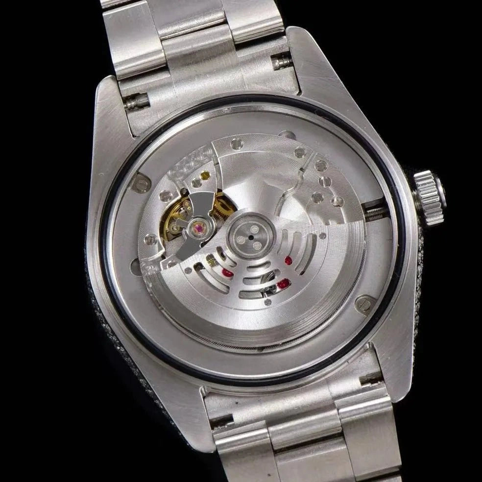 42mm Luxury VVS Moissanite Full-Diamond 904L Watch – White Gold