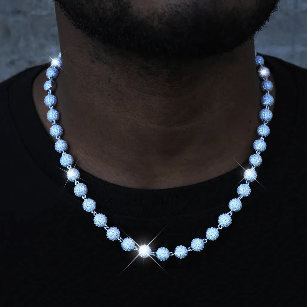 8mm Iced Beads Chain - TONGSHOP