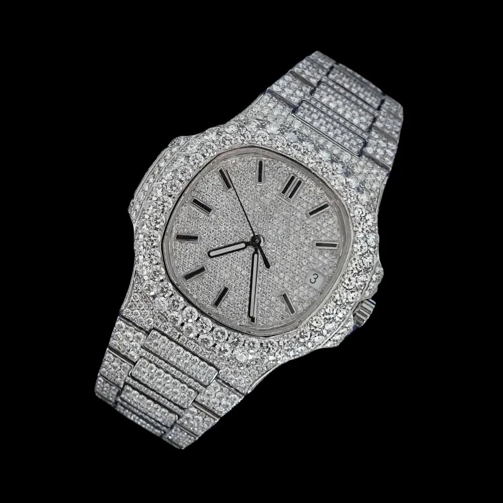 36MM Fully Iced  Squircle Watch Era® 316