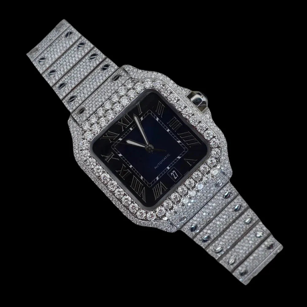 40MM Iced Blue  Square Watch Era®316