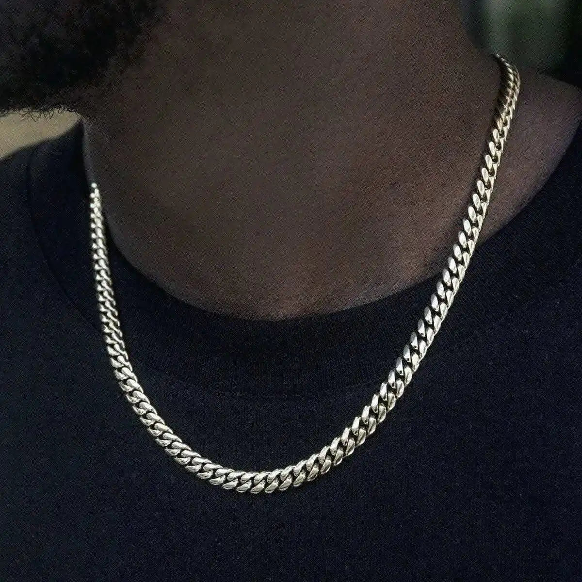 Cuban in Yellow Gold- 6mm