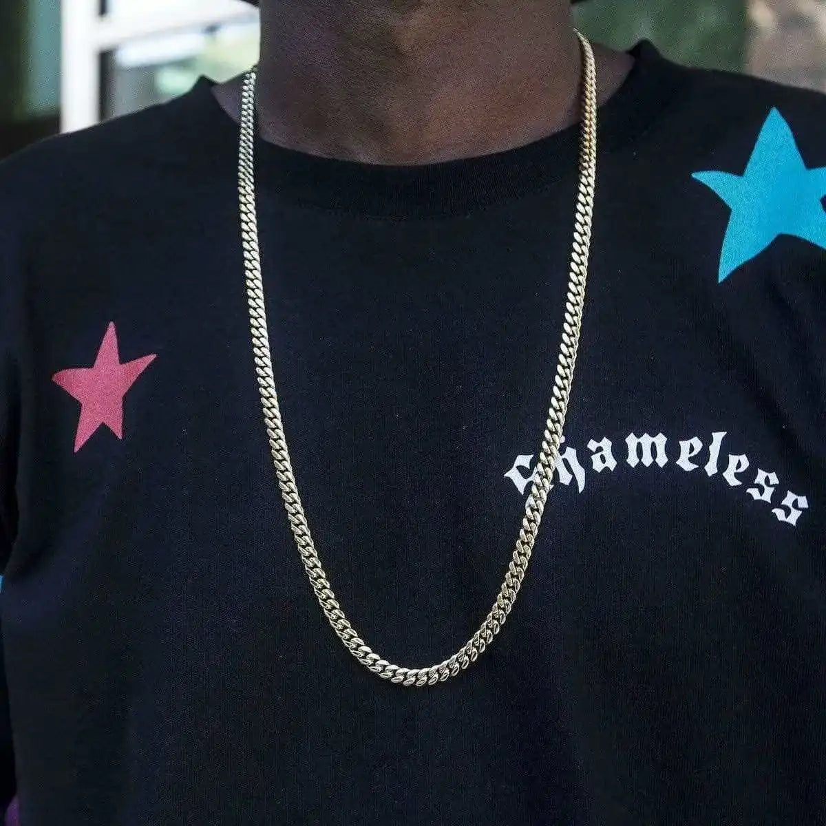 Cuban in Yellow Gold- 6mm