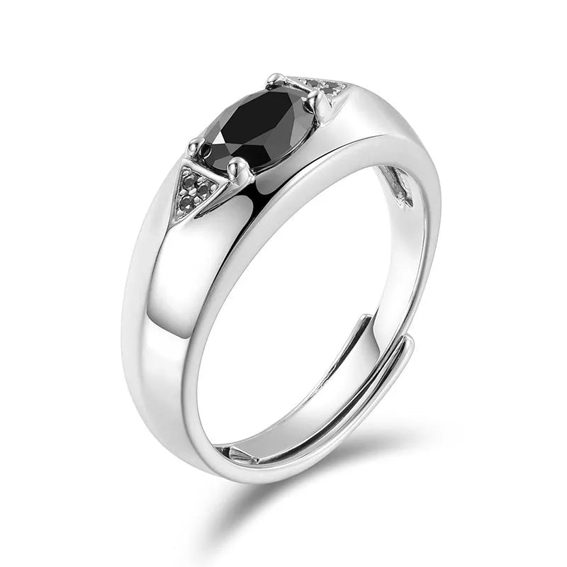 S925 VVS Moissanite Horus Openable Ring