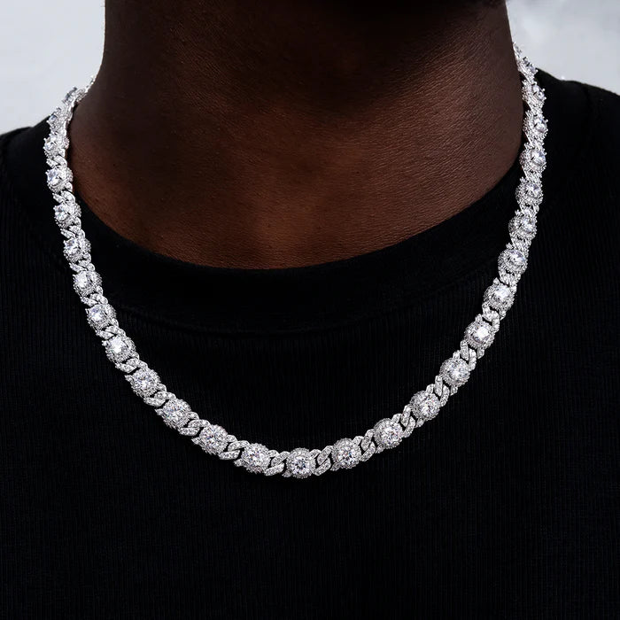 Rock Sugar Stone Cuban Chain - 10mm