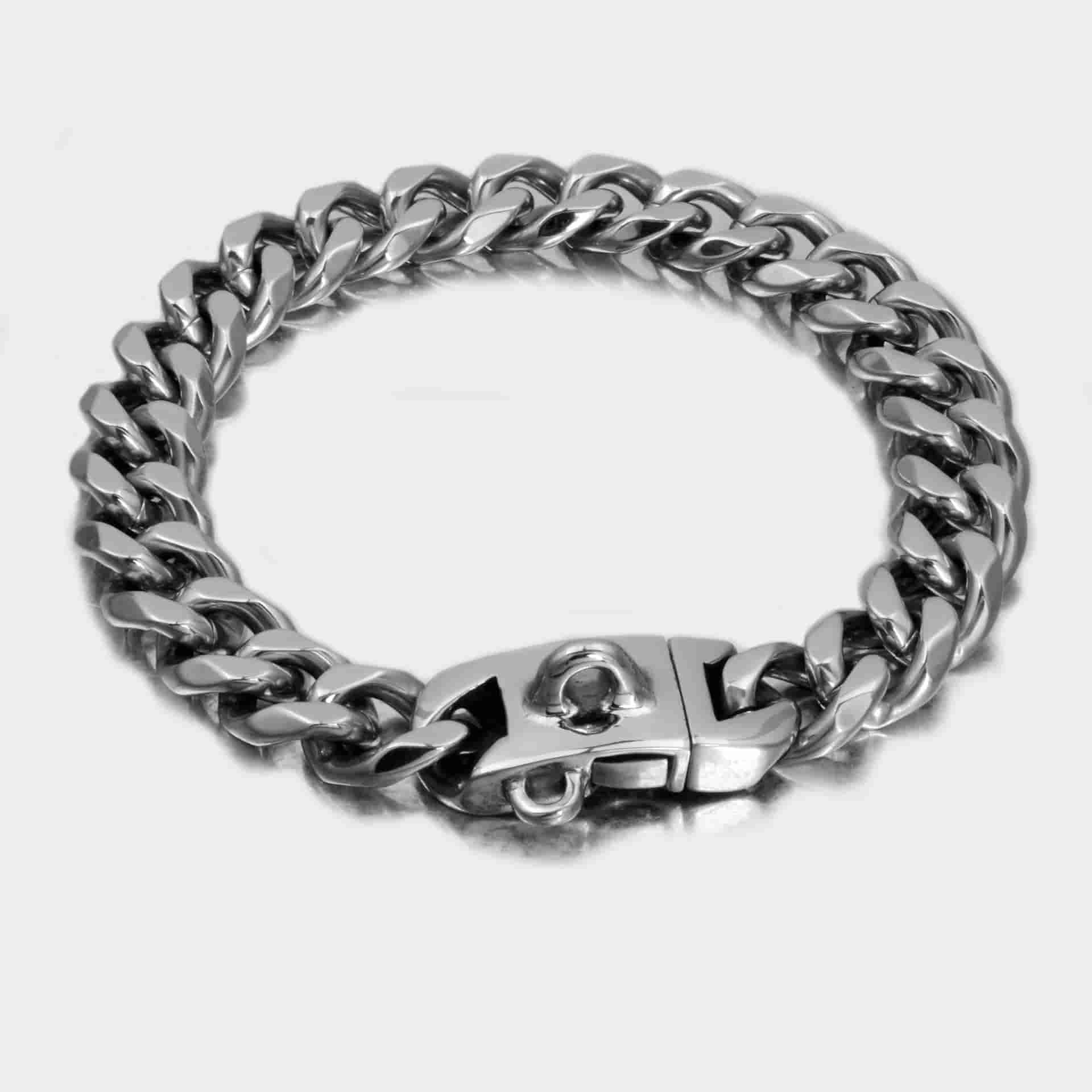 19mm Metal Collar Cuban Chain Dog Collar