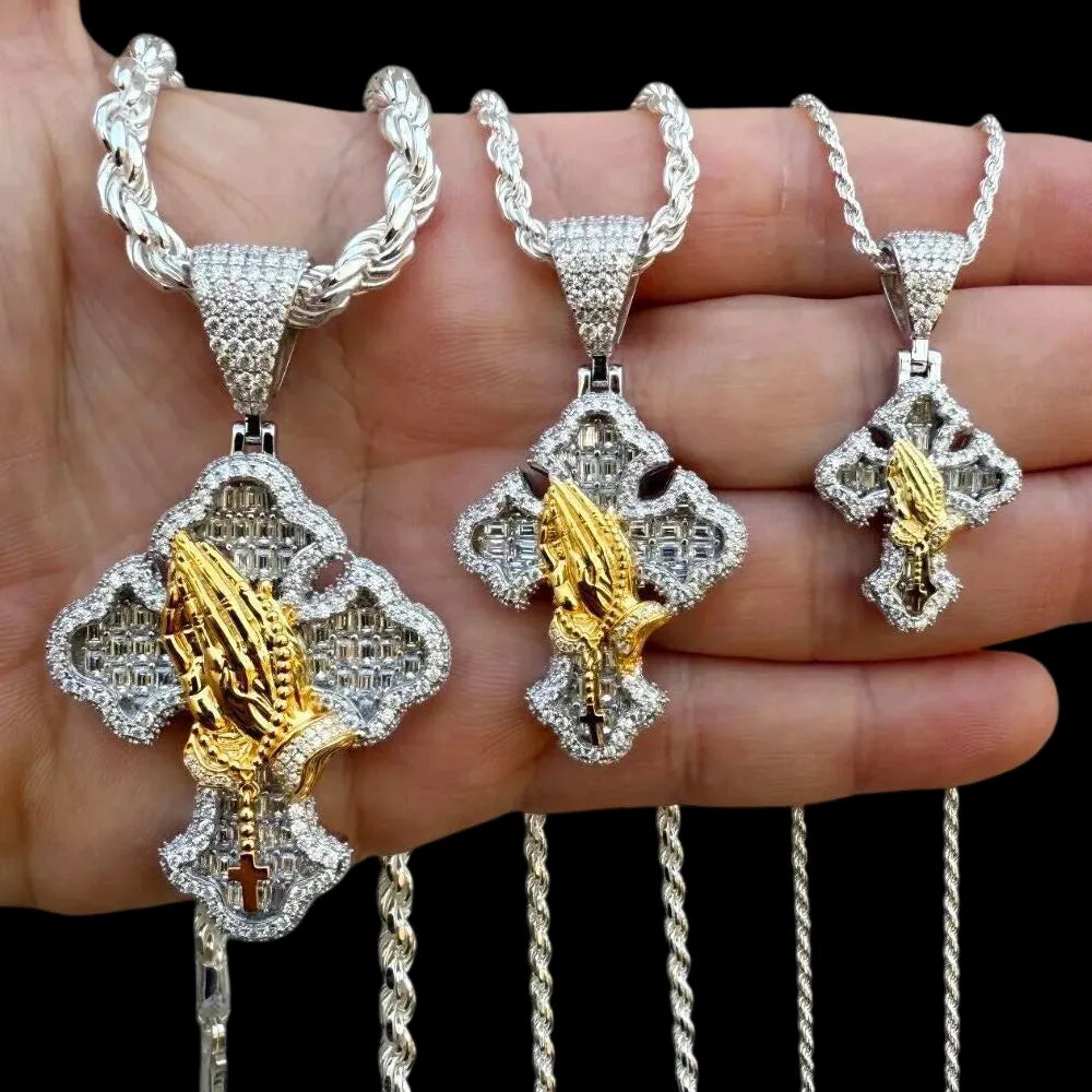 Grand pendentif rond personnalisé avec photo et ailes - 52mm