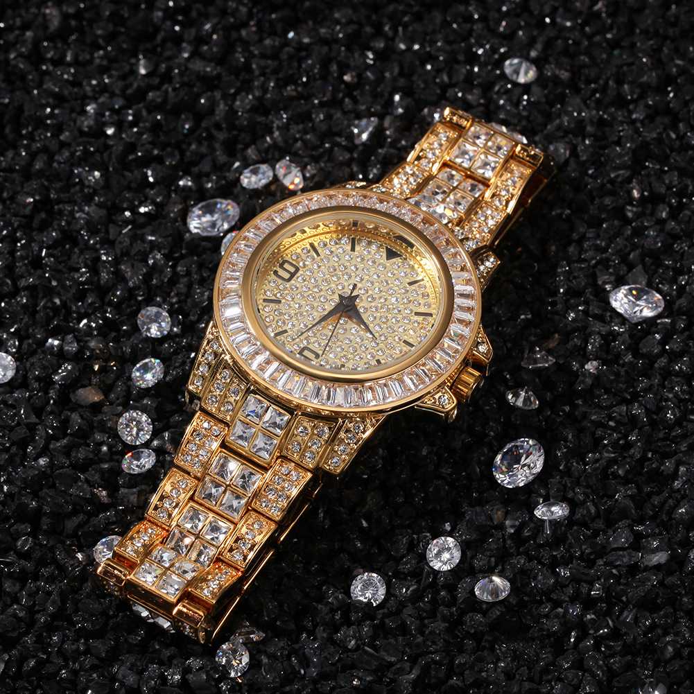 Bling Full Diamond Ice Watch Bling - Bling - TONGSHOP