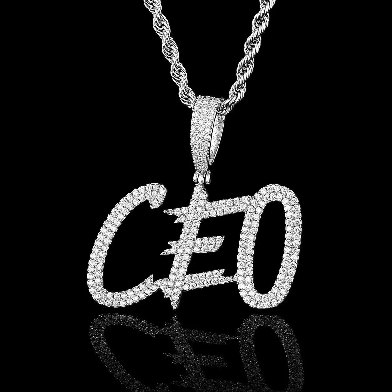 DIY Custom Letter Name Pendant - TONGSHOP / Length:16 / Length:18