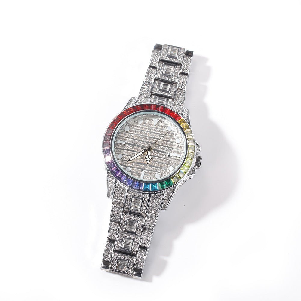 Full Diamond Inlaid High - End Ice Watch - TONGSHOP