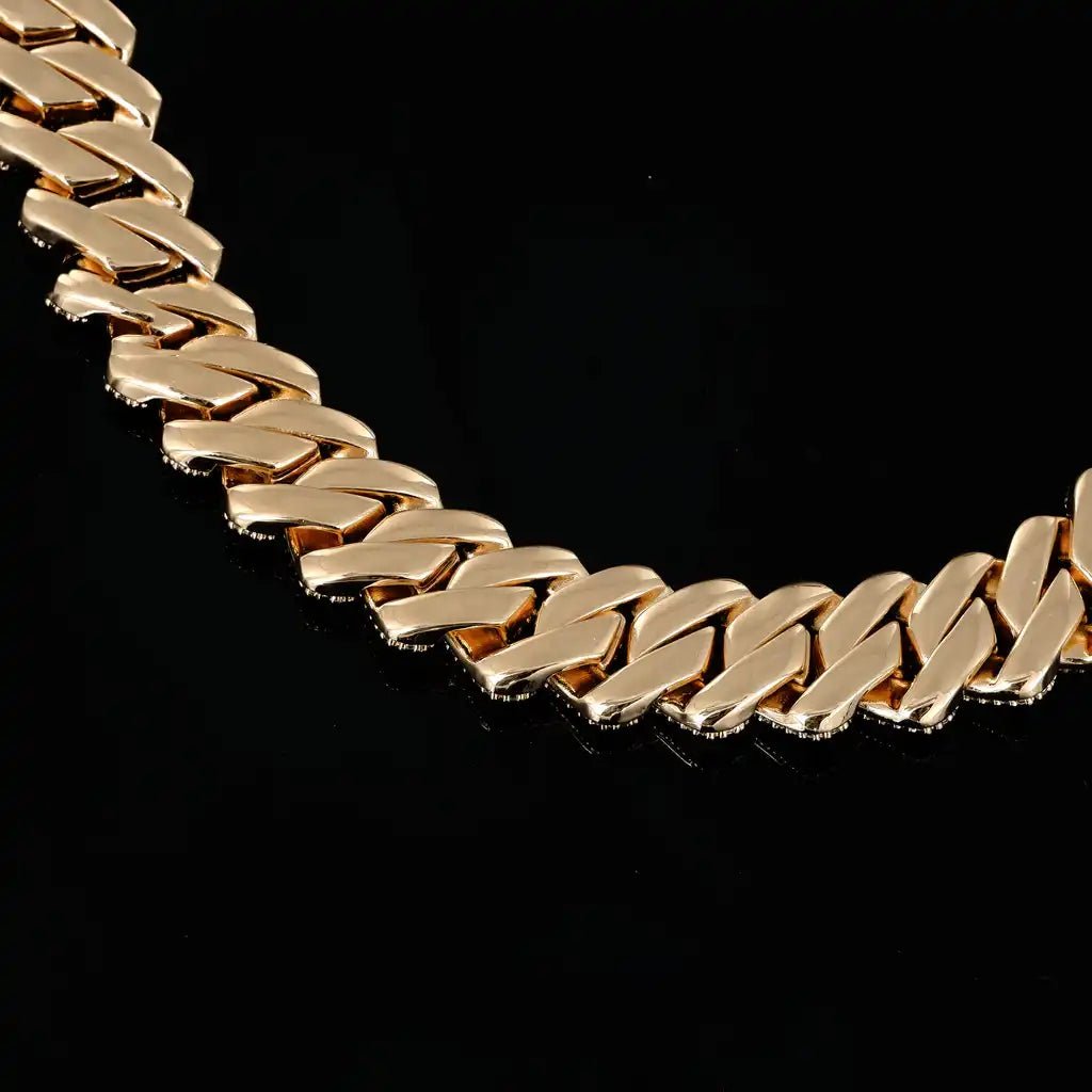 Iced Prong Cuban Chain - 19mm - TONGSHOP