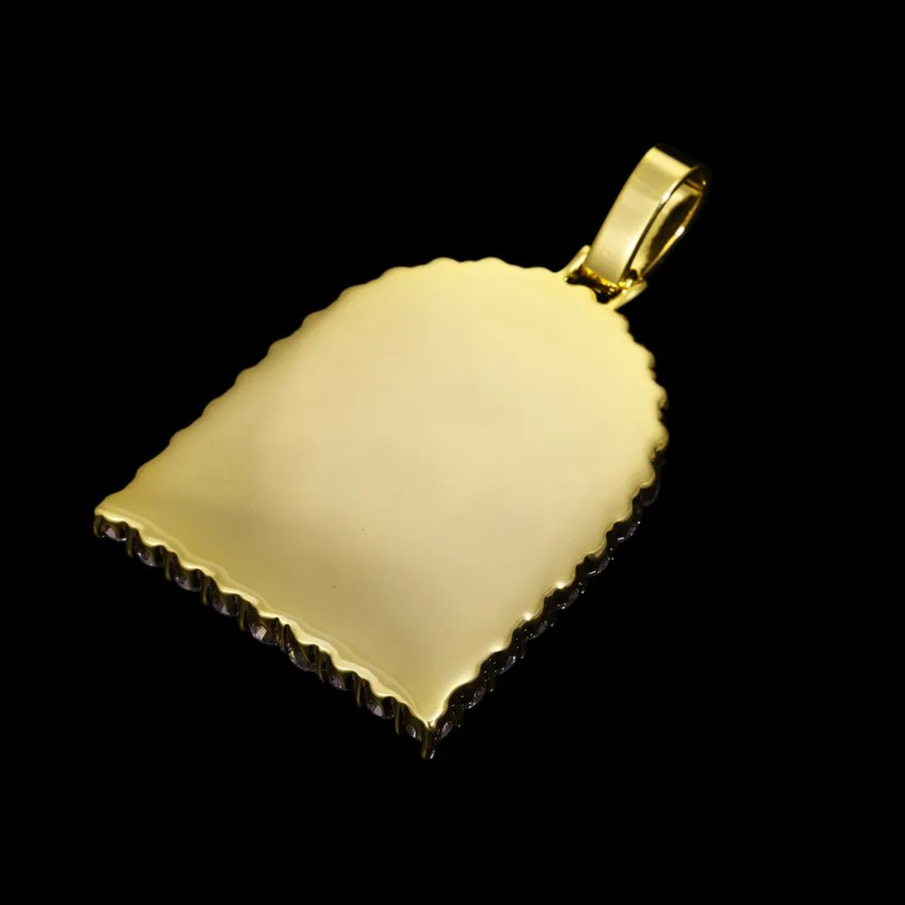 RIP Arch Memory Photo Frame Pendant - 52mm - TONGSHOP / Length:16 / Length:18
