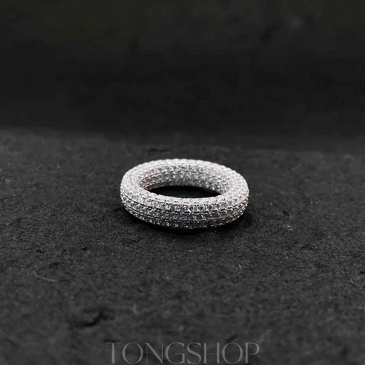 S925 8 Rows Of Baby's Breath Ring - TONGSHOP