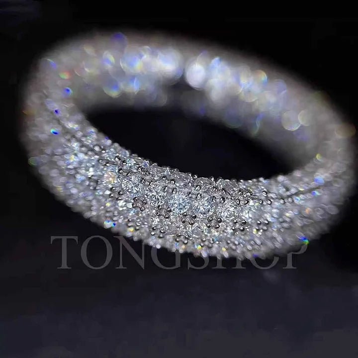 S925 8 Rows Of Baby's Breath Ring - TONGSHOP