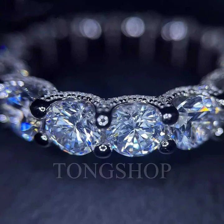 S925 Micro - Set Diamond Ring - TONGSHOP