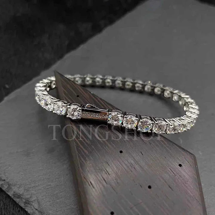 Tennis Chain Rock Sugar Chain Bracelet - TONGSHOP