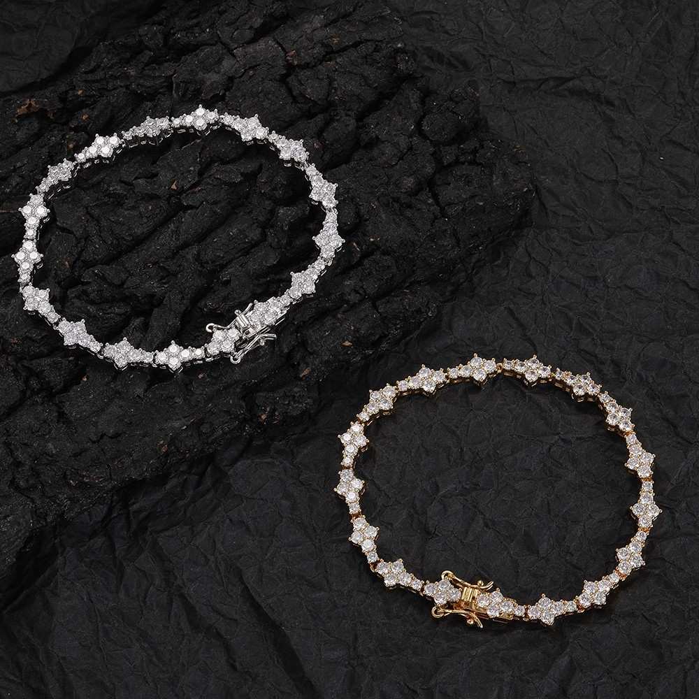 Thorn Micropaved Tennis Bracelet - TONGSHOP